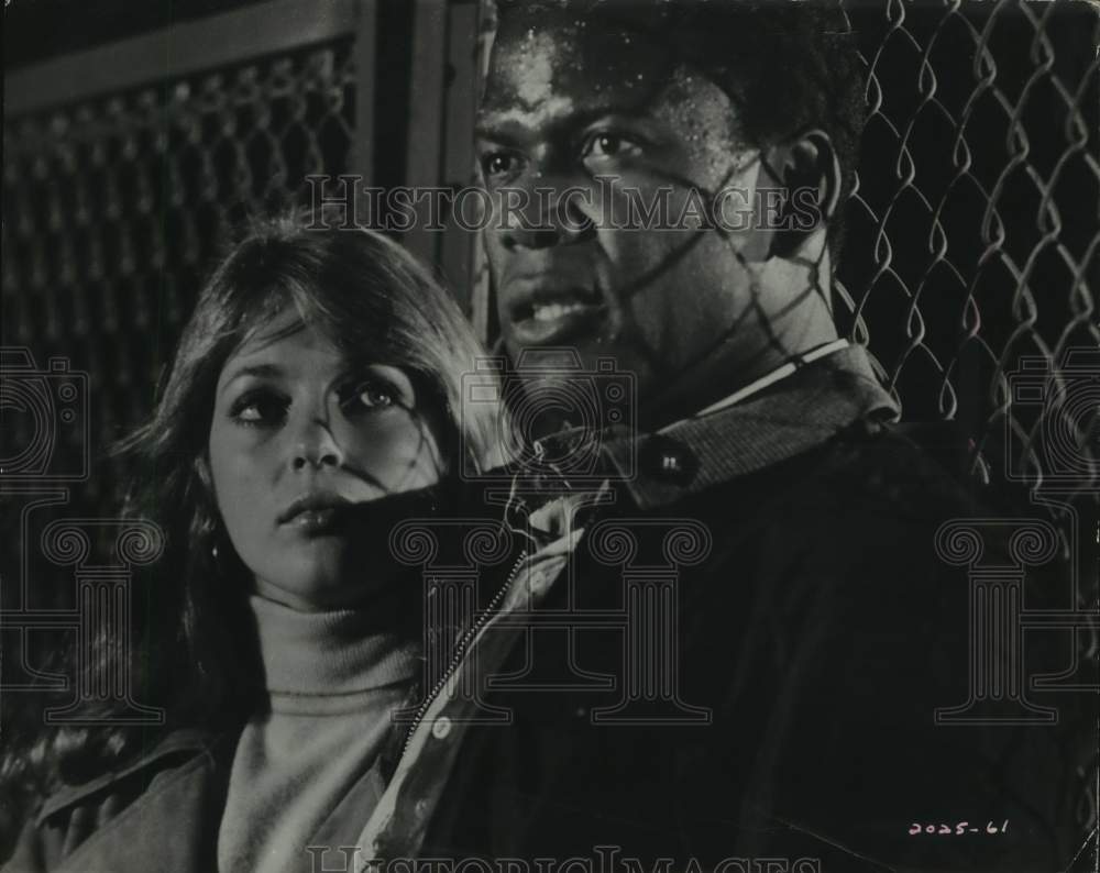 1969 Joanna Shimkus &amp; Sidney Poitier Star in &quot;The Lost Man&quot; - Historic Images