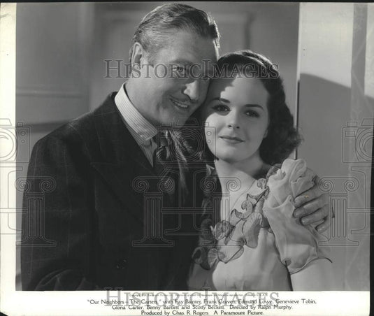 1939 Edmund Lowe & Gloria Carter Star in "Our Neighbors The Carters" - Historic Images