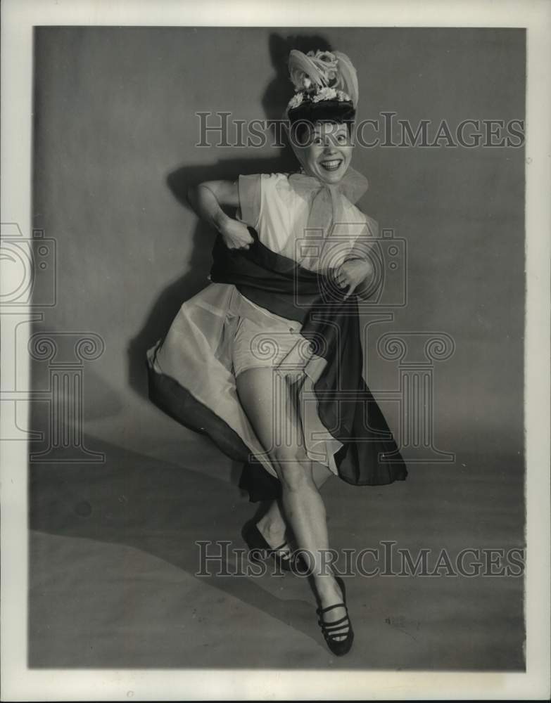 1949 Dance Satirist Iva Kitchell makes all her costumes - Historic Images