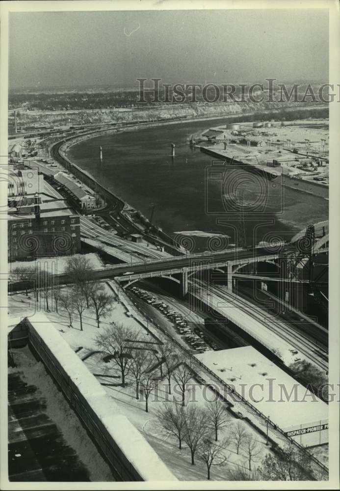 1966 St Paul Waterfront Area-Historic Images