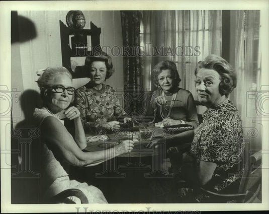 1971 Helen Hayes Myrna Loy & Others Star in "Do Not Fold" - Historic Images