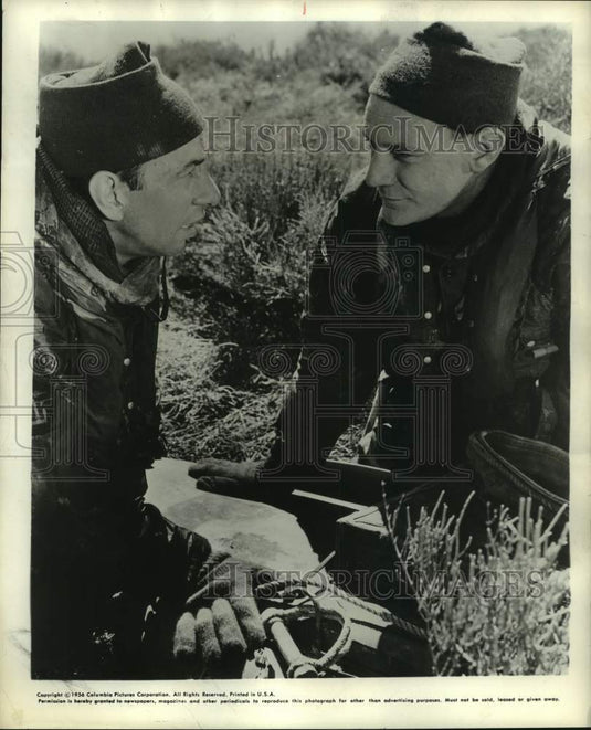 1956 Trevor Howard and Jose Ferrer star in "Cockleshell Heroes" - Historic Images