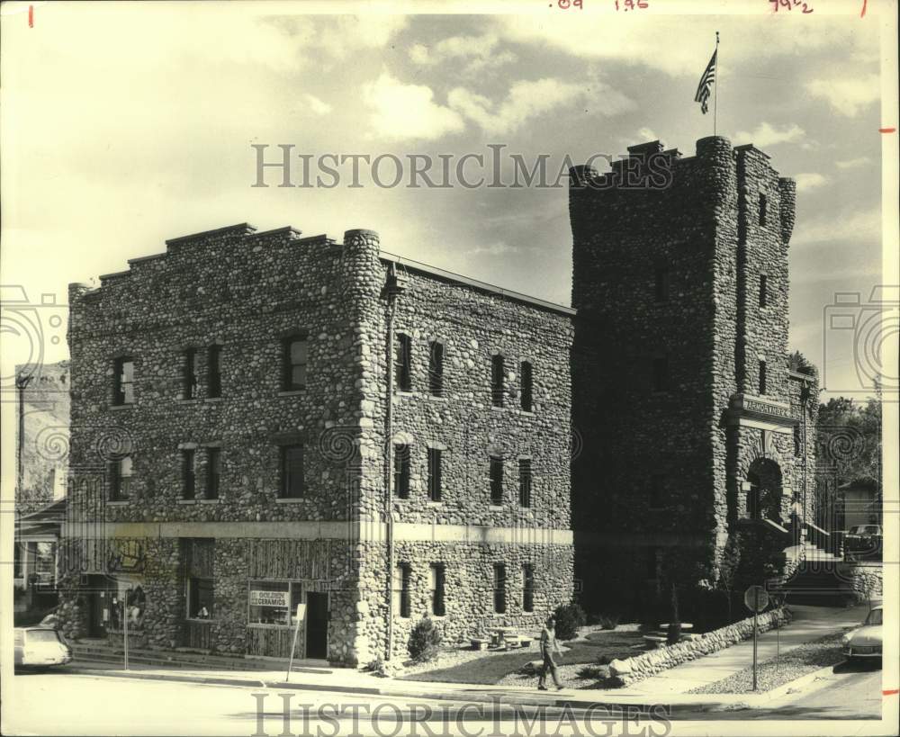 1974 Golden National Guard Armory built in 1913 - Historic Images