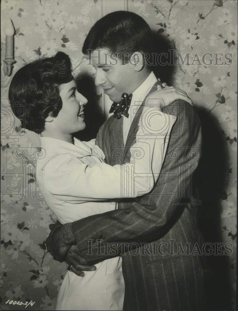 1953 Pat Crowley and Jerry Lewis star in Money From Home - Historic Images