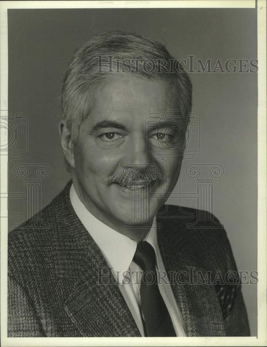 1986 Actor Bill Hayes in NBC-TV Drama "Days of Our Lives" - Historic Images