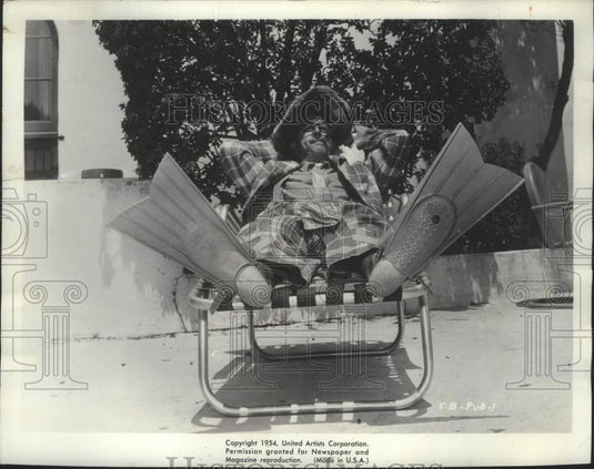 1954 Actor Phil Silvers Stars In Movie 
