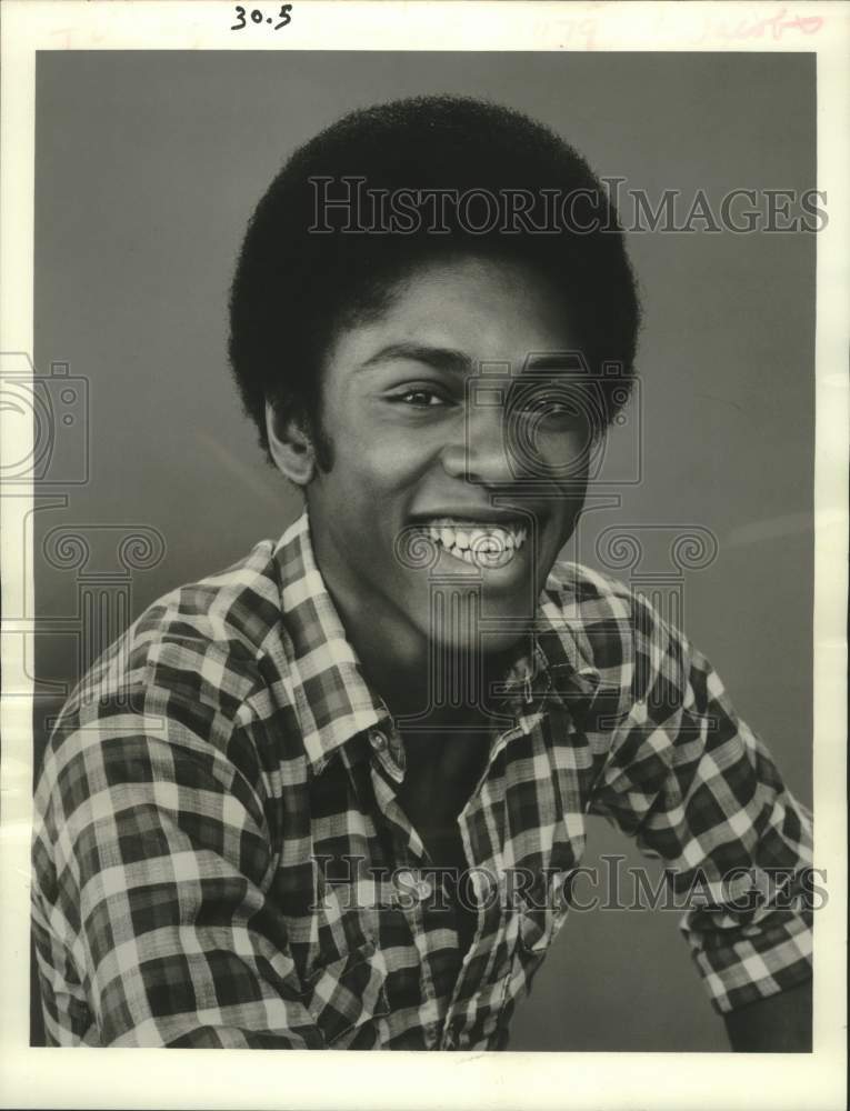 1975 Young actor Lawrence Jacobs stars in &quot;Welcome Back, Kotter&quot; - Historic Images