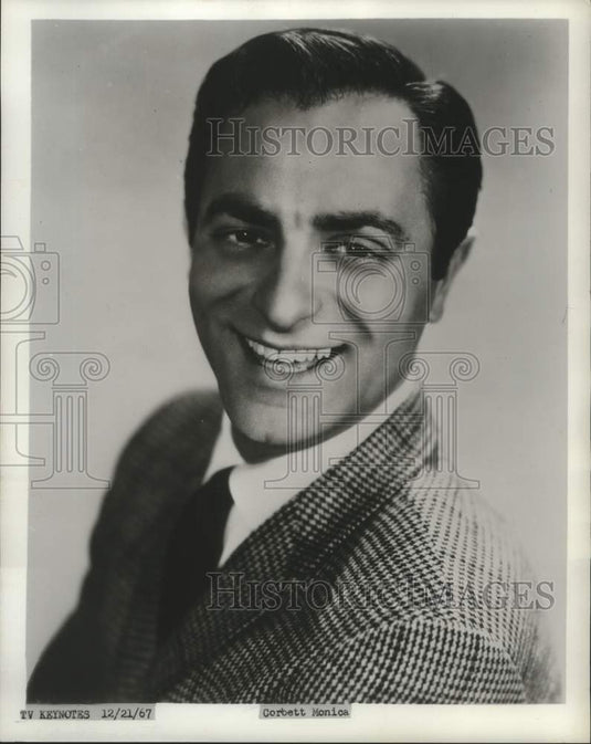 1967 comedian Corbet Monica on Half The George Kirby Comedy Hour-Historic Images