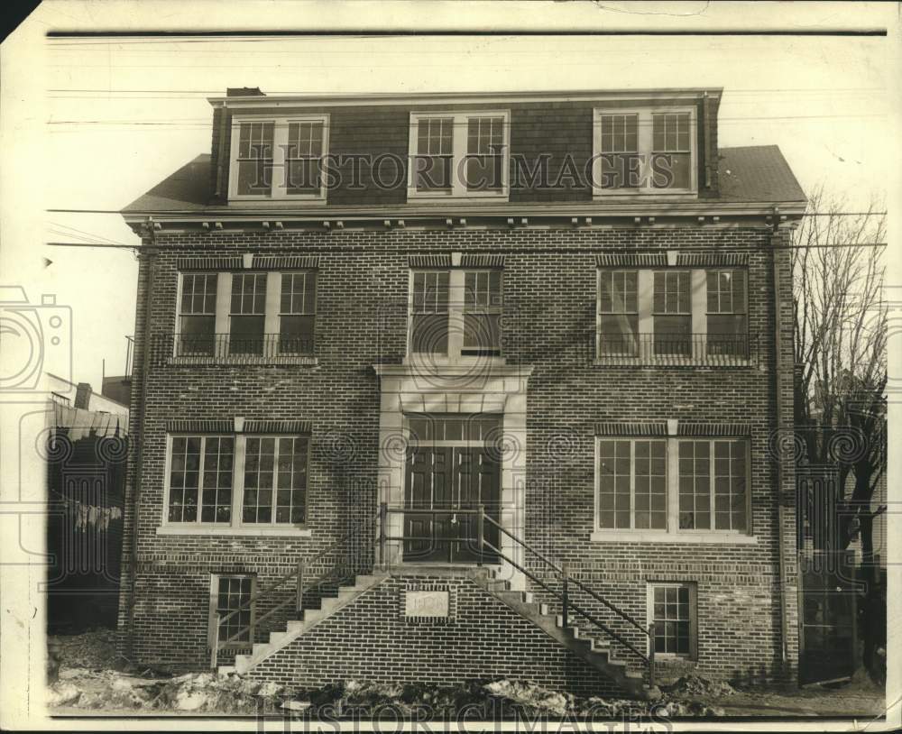 1927 New building and home of the Italian Mutual Relief Society - Historic Images