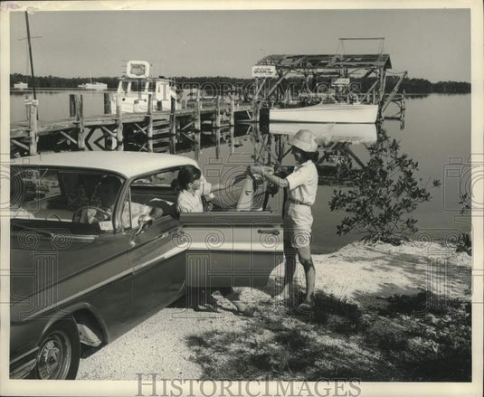 Water Lures the Active During Summer Months - Historic Images