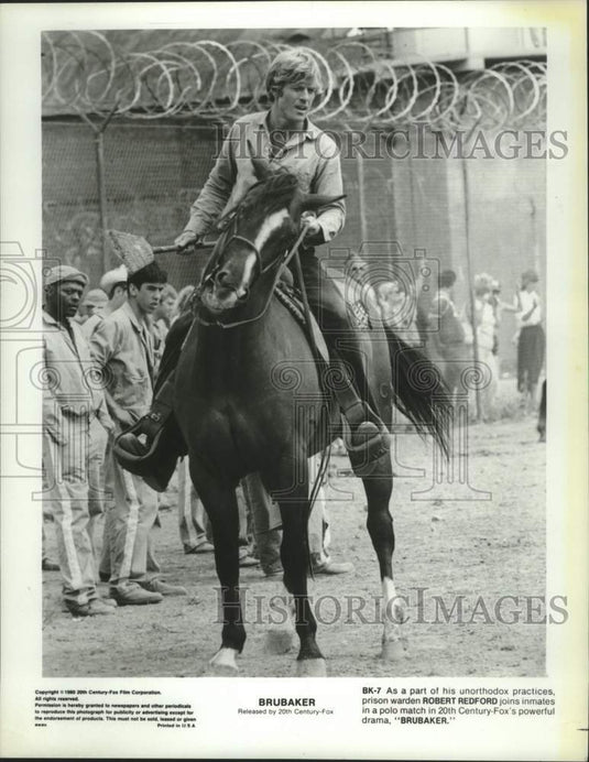 Robert Redford Portrays a Prison Warden in "Brubaker" - Historic Images