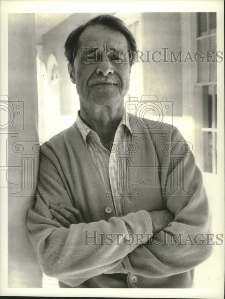 1989 American actor Don Ameche stars in the comedy film &quot;Pals&quot;-Historic Images