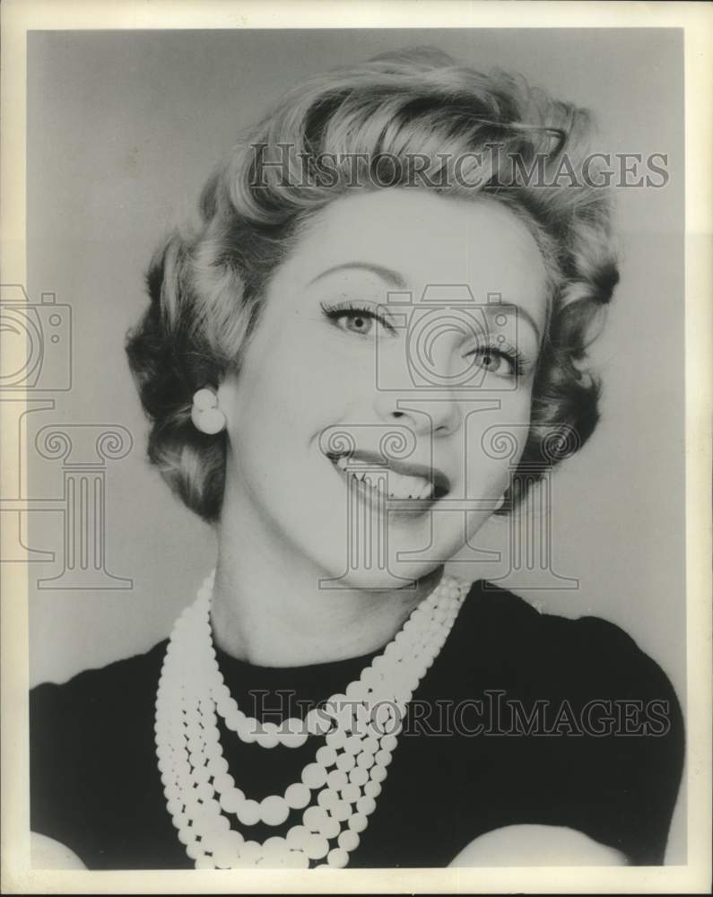 1960 Portrait of actress Joan Kibrig - Historic Images