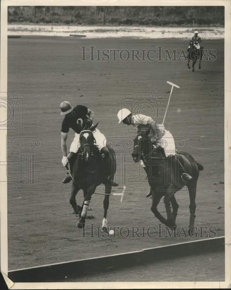 Polo Players Roy Harrington and Del Carroll - Historic Images