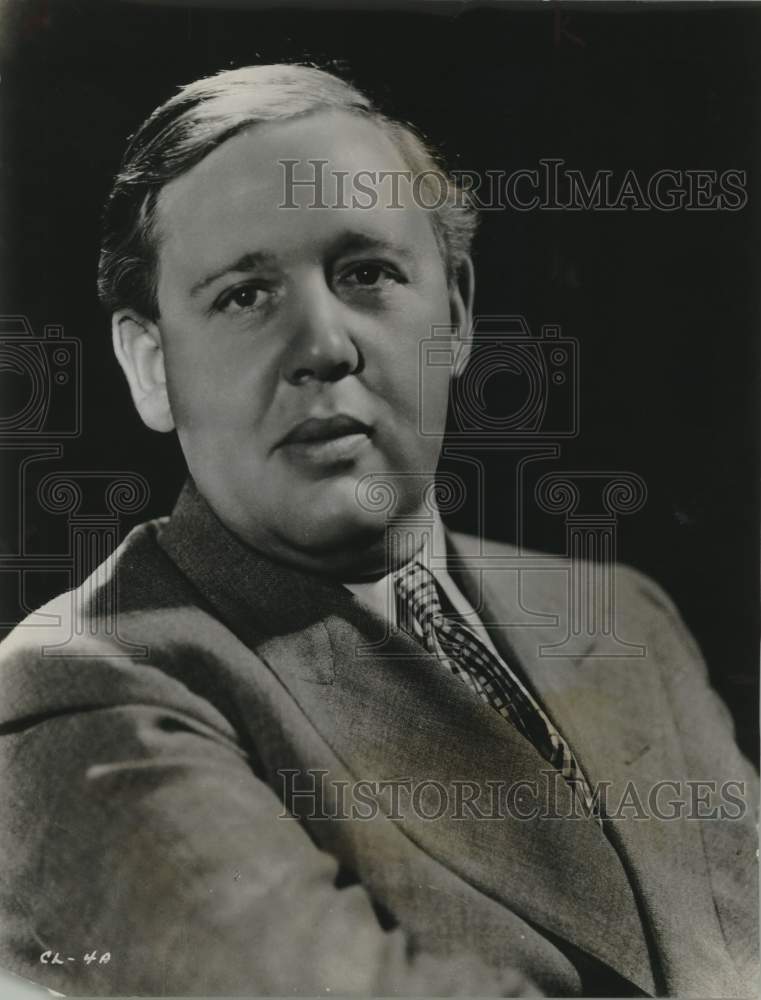 1951 Charles Laughton on Tour with Play G.B. Shaw&#39;s Don Juan in Hell - Historic Images