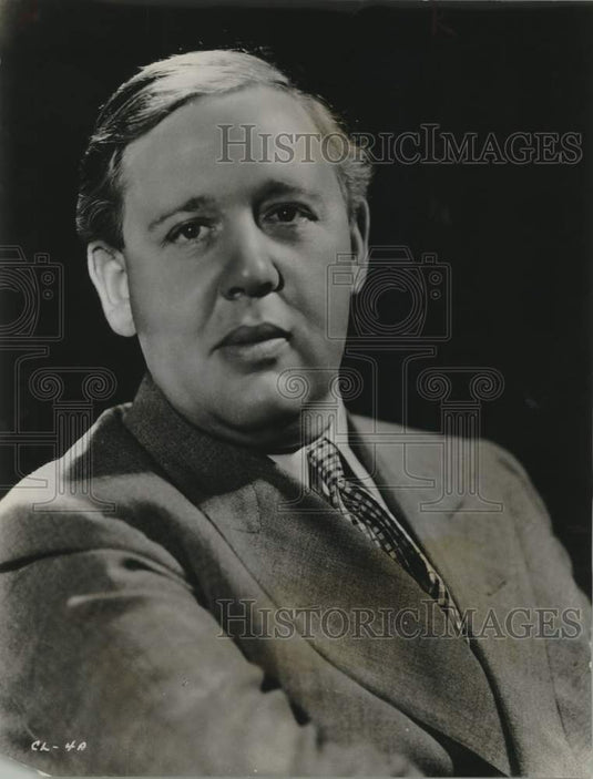 1951 Charles Laughton on Tour with Play G.B. Shaw's Don Juan in Hell - Historic Images