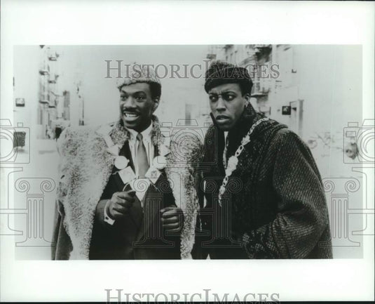 1991 Eddie Murphy & Arsenio Hall Star in "Coming to America" - Historic Images