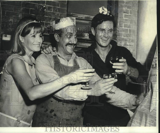 1966 Sammy Shore and co stars in "... And Baby Makes Five"-Historic Images