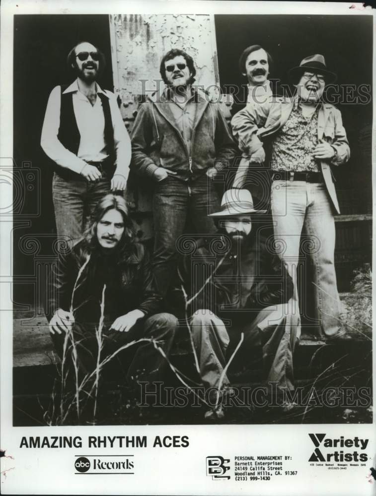 1978 The Amazing Rhythm Aces at the annual Seattle Arts Festival - Historic Images