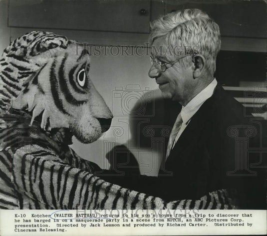 1972 Walter Matthau Shown  In Scene From "Kotch" an ABC Presentation - Historic Images