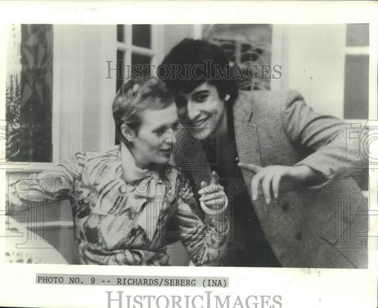 Jean Seberg with Ahmed Hasni - Historic Images