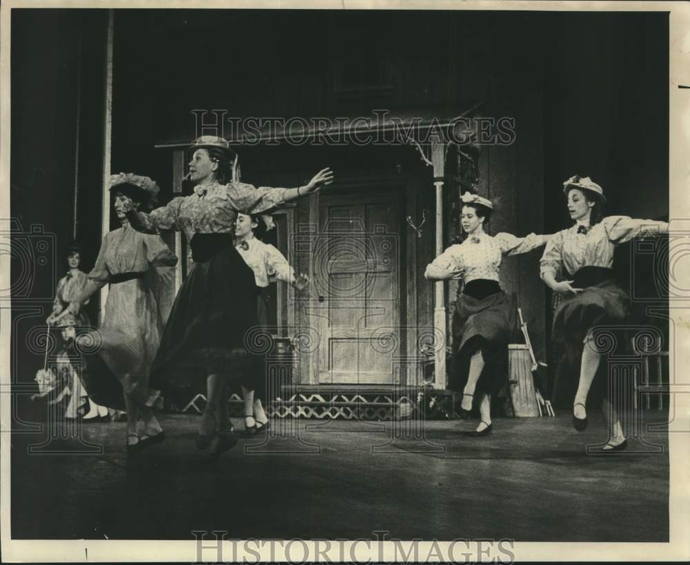 1962 St. Paul Civic Opera dancers performs from Oklahoma-Historic Images