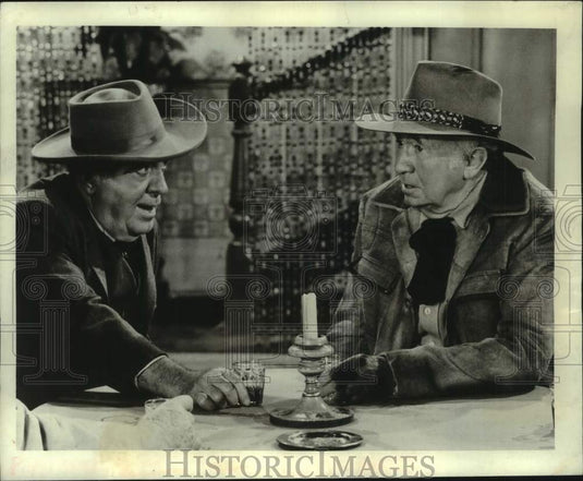 1969 Pat O'Brien, Walter Brennan star in "Over The Hill Gang" - Historic Images