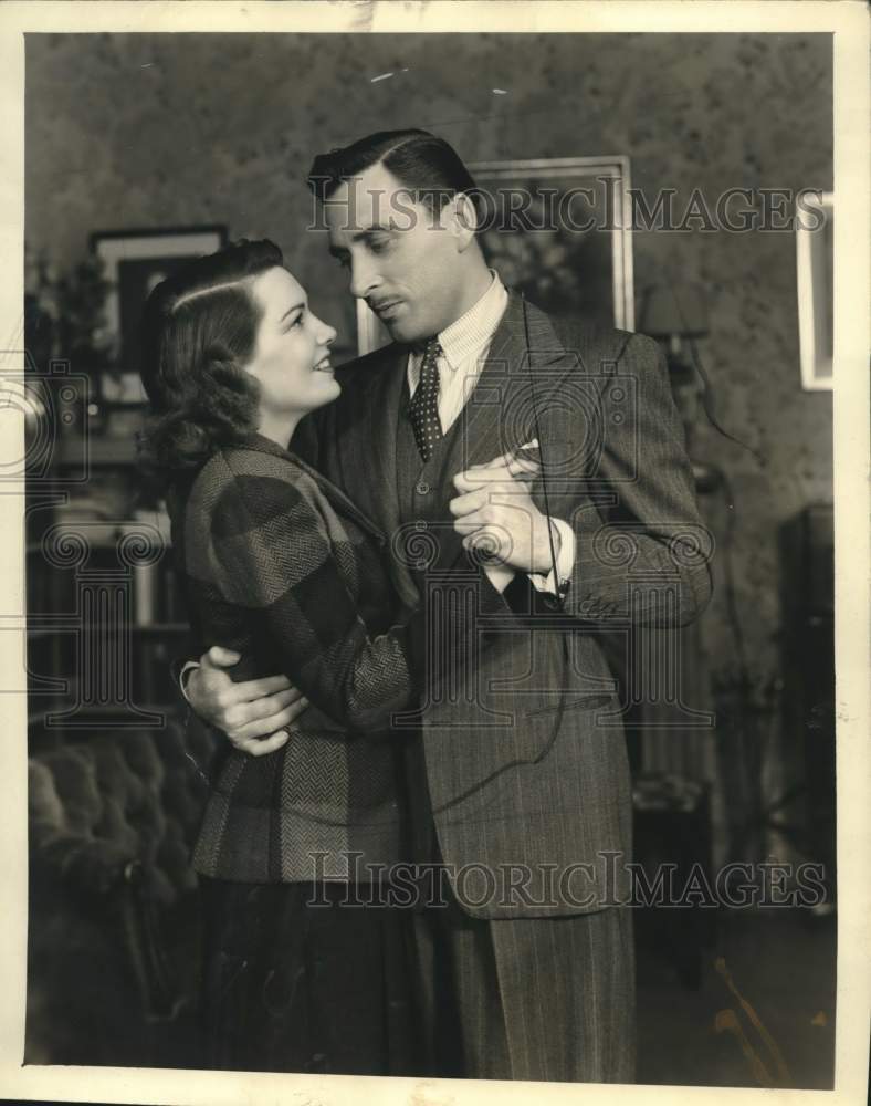 1941 Actress Elizabeth Love and Leon Ames star in &quot;The Male Animal&quot; - Historic Images