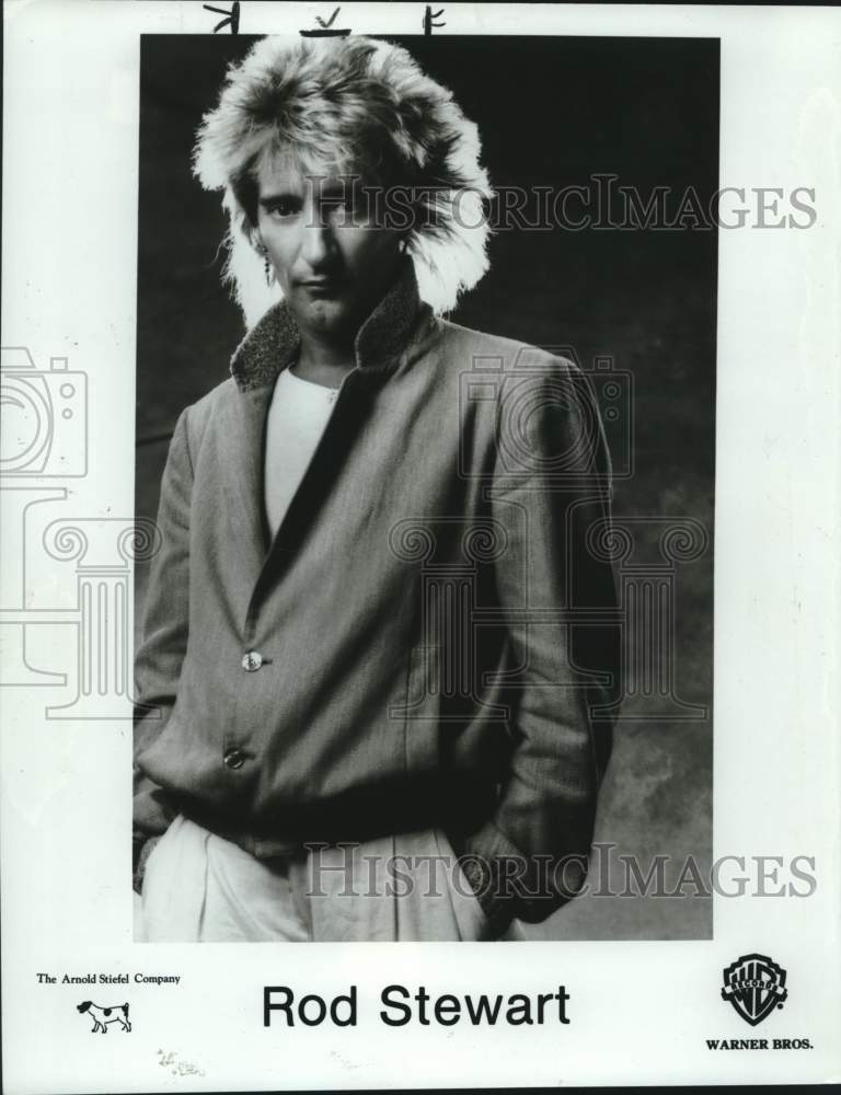 1988 Singer Rod Stewart - Historic Images