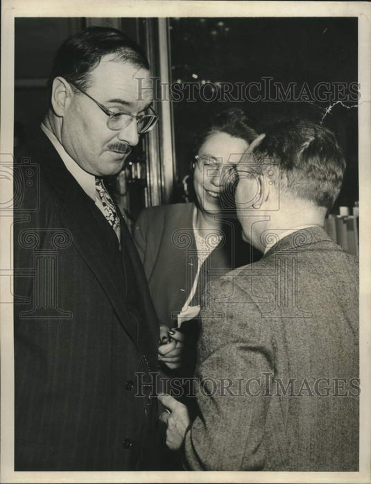 1948 Washington, D.C.: Dr. John Kerr Rose Talks to Reporters-Historic Images