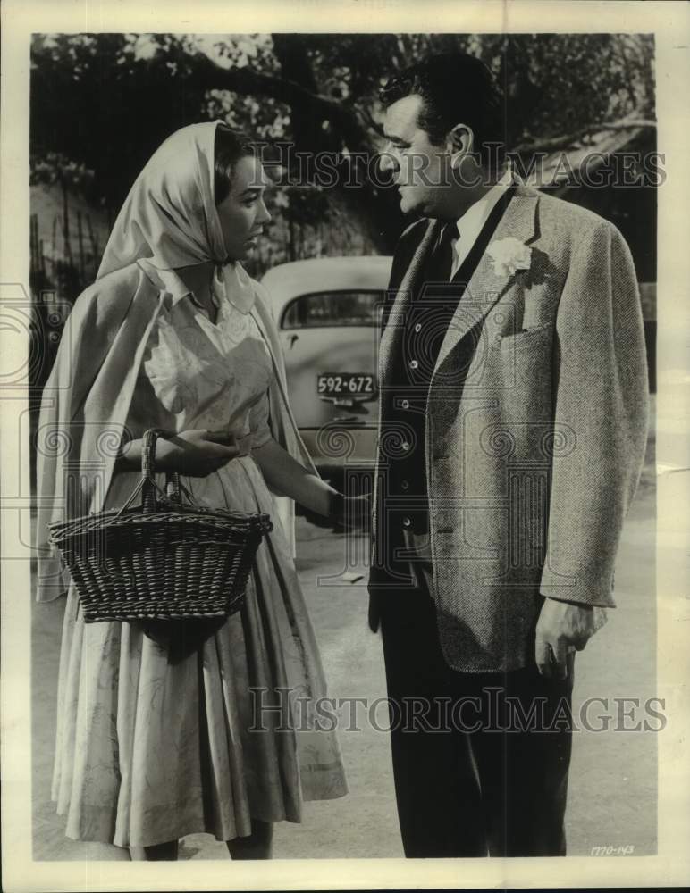 1961 Shirley MacLaine and Jack Hawkins star in the drama &quot;Two Loves&quot;-Historic Images