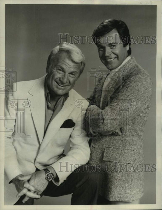 1975 Eddie Albert and Robert Wagner star in "Switch" - Historic Images