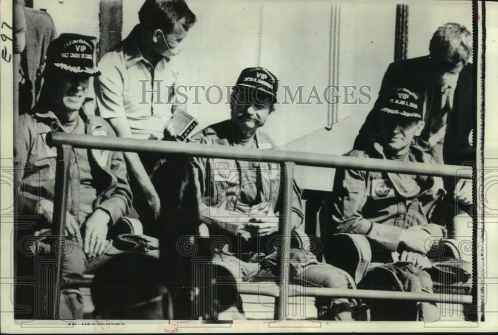 1973 Skylab 2 astronauts aboard the New Orleans Carrier - Historic Images