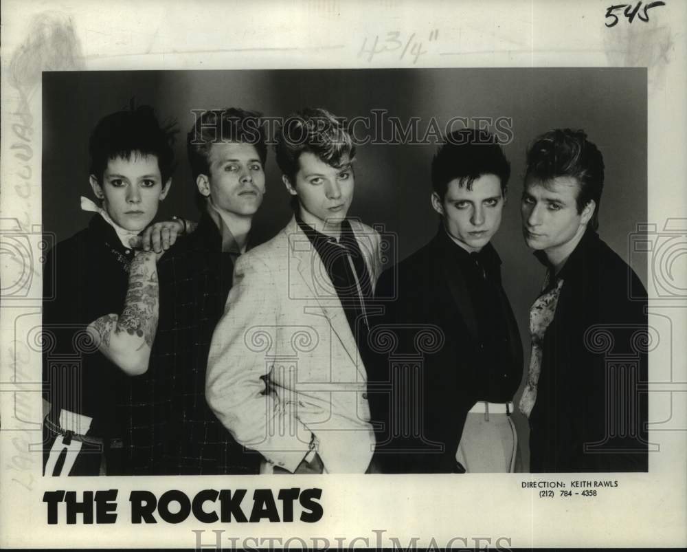 1980 Press Photo Singing Group The Rockhats - lrx33344 - Historic Images