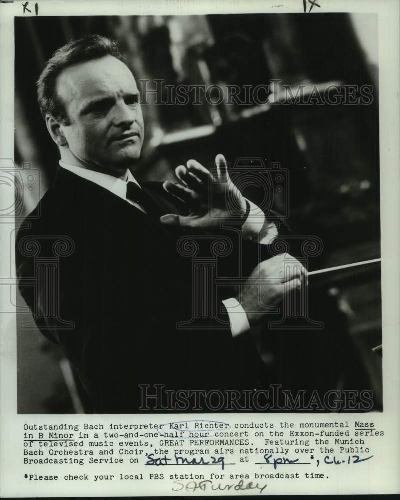 1975 Karl Richter performs the Mass in B Minor in Great Performances ...