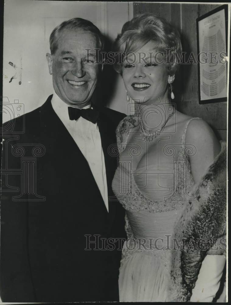 1958 Maurice Chevalier and Monique Van Vooren in &quot;Gigi&quot;-Historic Images