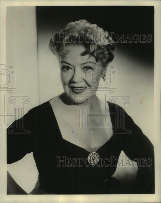 1957 Los Angeles-Spring Byington, movie and television actress-Historic Images