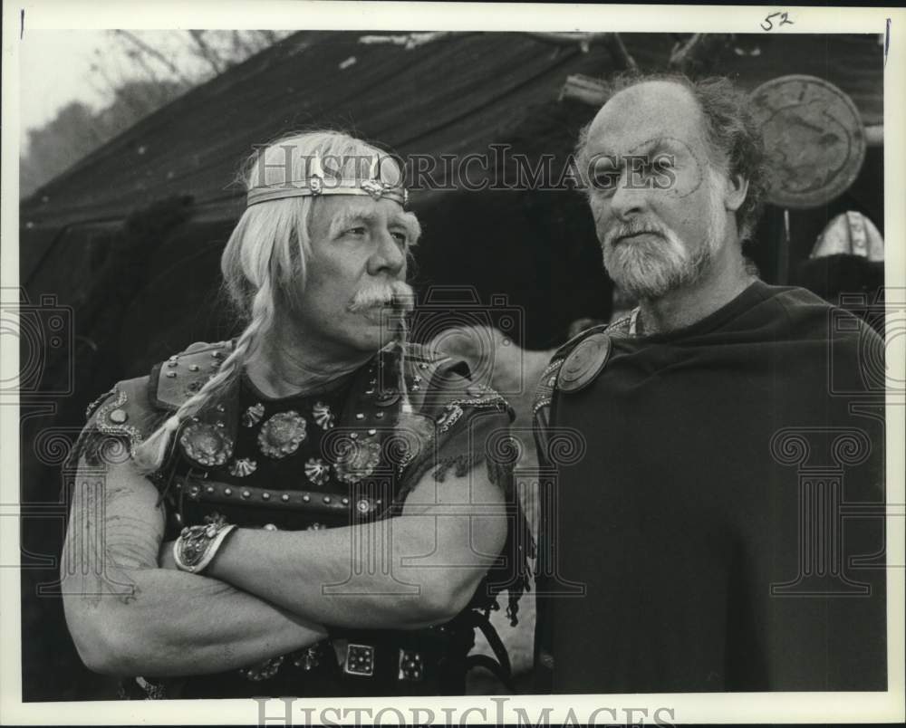 1981 George Kennedy and Ivan Rado star in