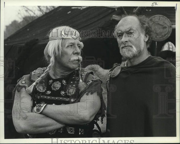 1981 George Kennedy and Ivan Rado star in 