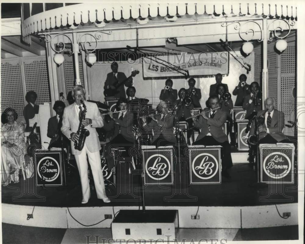 1978 Les Brown and His Band of Renown on Concord Pavilion Stage - Historic Images