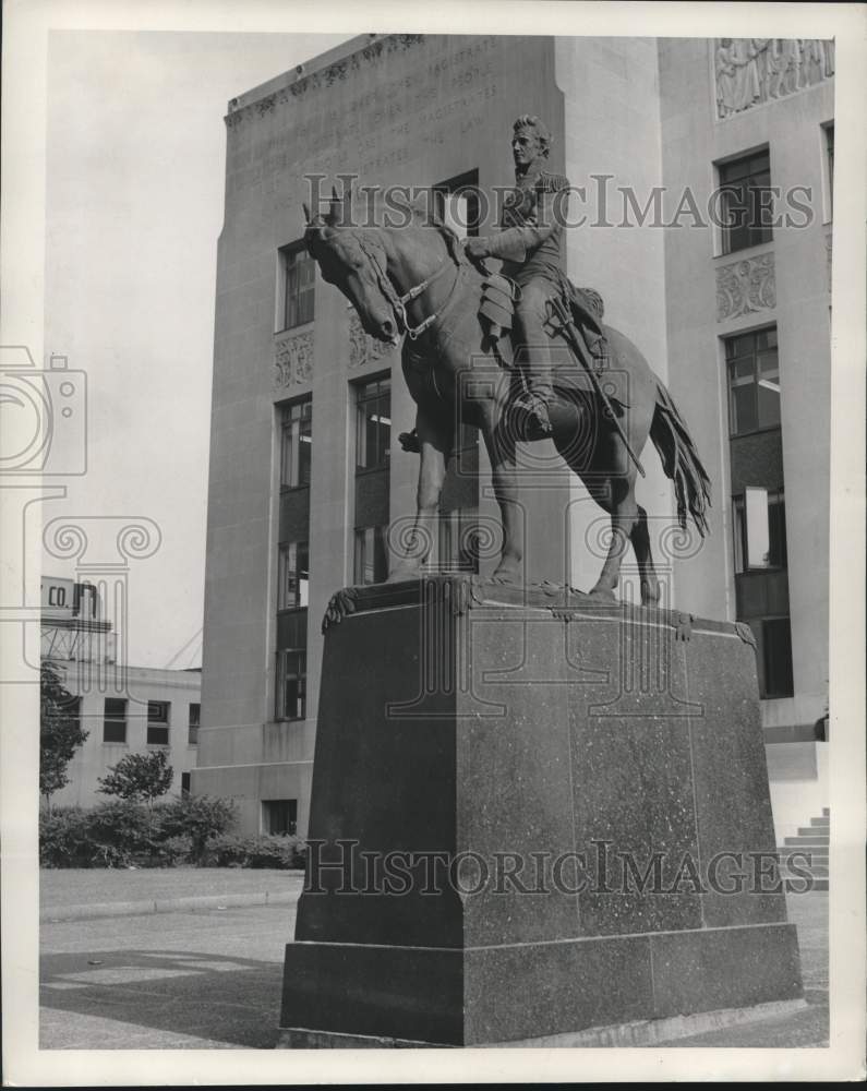 1951 Andrew Jackson statue by Agnes Blocher-Historic Images