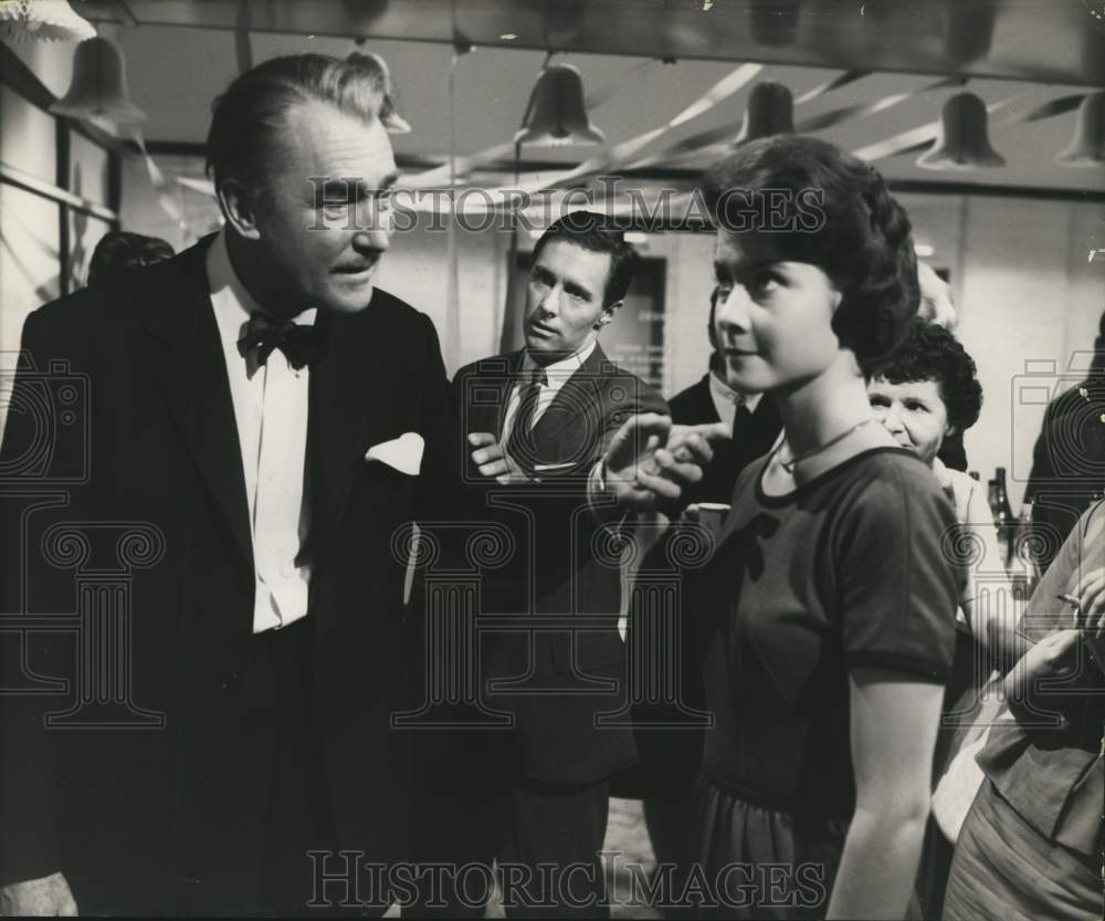 1959 Actress Diane Baker Parries A Pass From  Brian Aherne-Historic Images