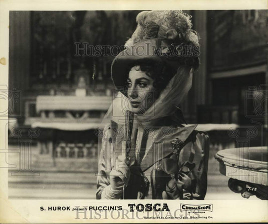 1959 Frania Duval As Toscaly Puccini-Historic Images