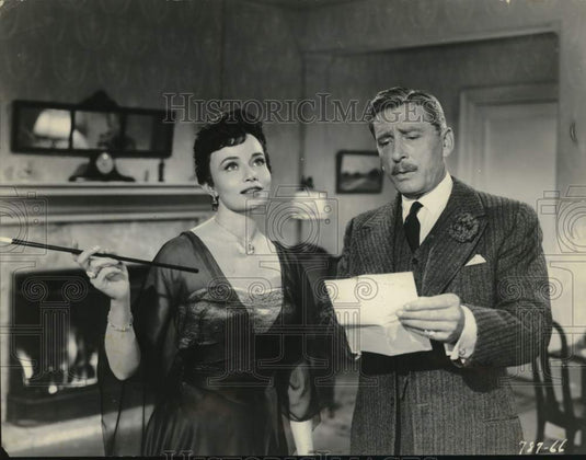 1953 Maria Palmer & Leon Ames In "By The Light Of The Silvery Moon"-Historic Images