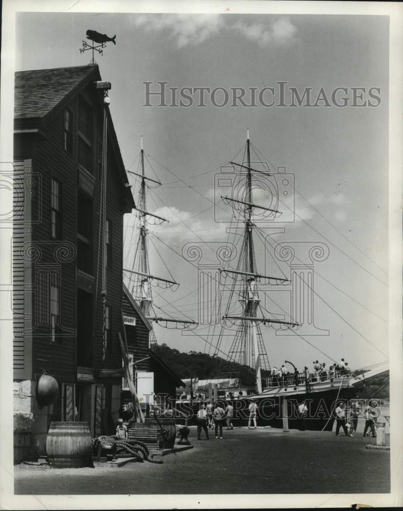 1968 Mystic Seaport Along the New England Heritage Trail in Conn.-Historic Images