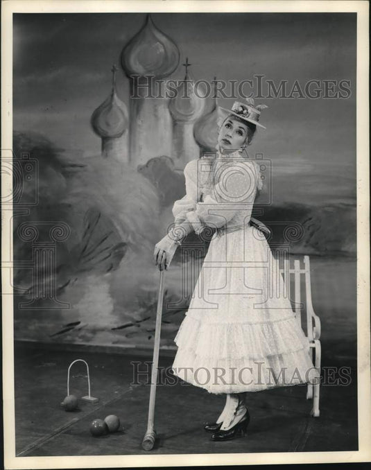 1954 Lillie Palmer In a Scene From "The Love of Four Colonels - Historic Images