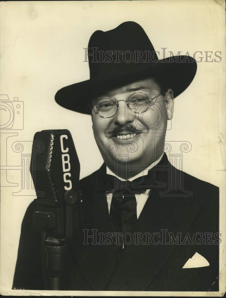 Professor Quiz On CBS Radio-Historic Images