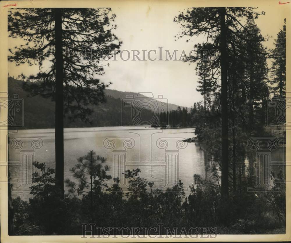 1962 Bass Lake, An Hour from Fresno Has Campgrounds and Picnic Areas-Historic Images