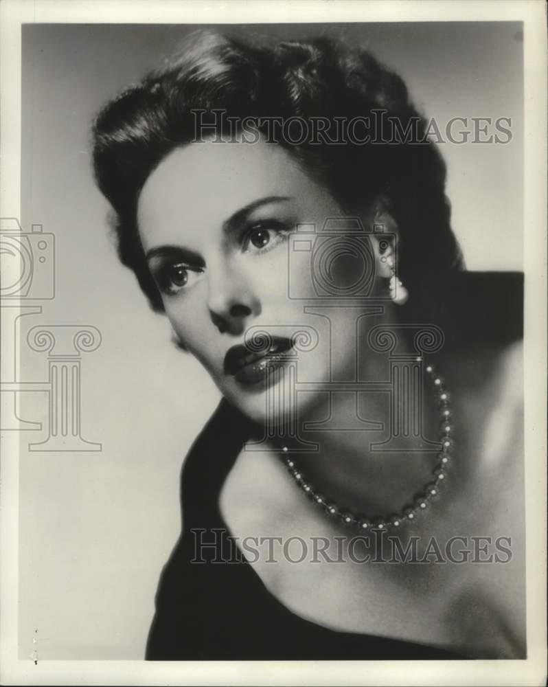 1954 Actress Meg Mundy Starring In &quot;Fearful Decision&quot;-Historic Images