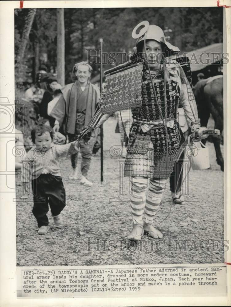 1959 Annual Toshogu Festival at Nikko Japan-Historic Images